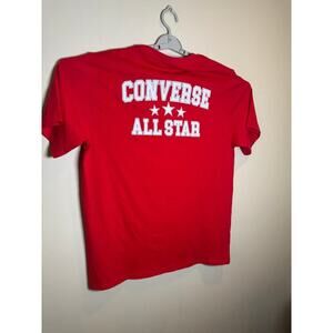 Converse All Star Red Graphic Tee – Size L – NWT